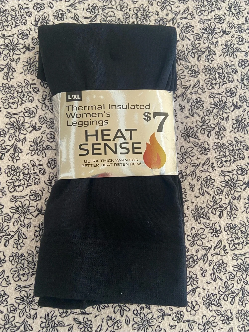 Thermal Insulated Women's Leggings - Black